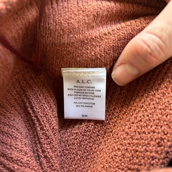 A.L.C Martell Knit Flared Pants Size Medium - Picture 4 of 7